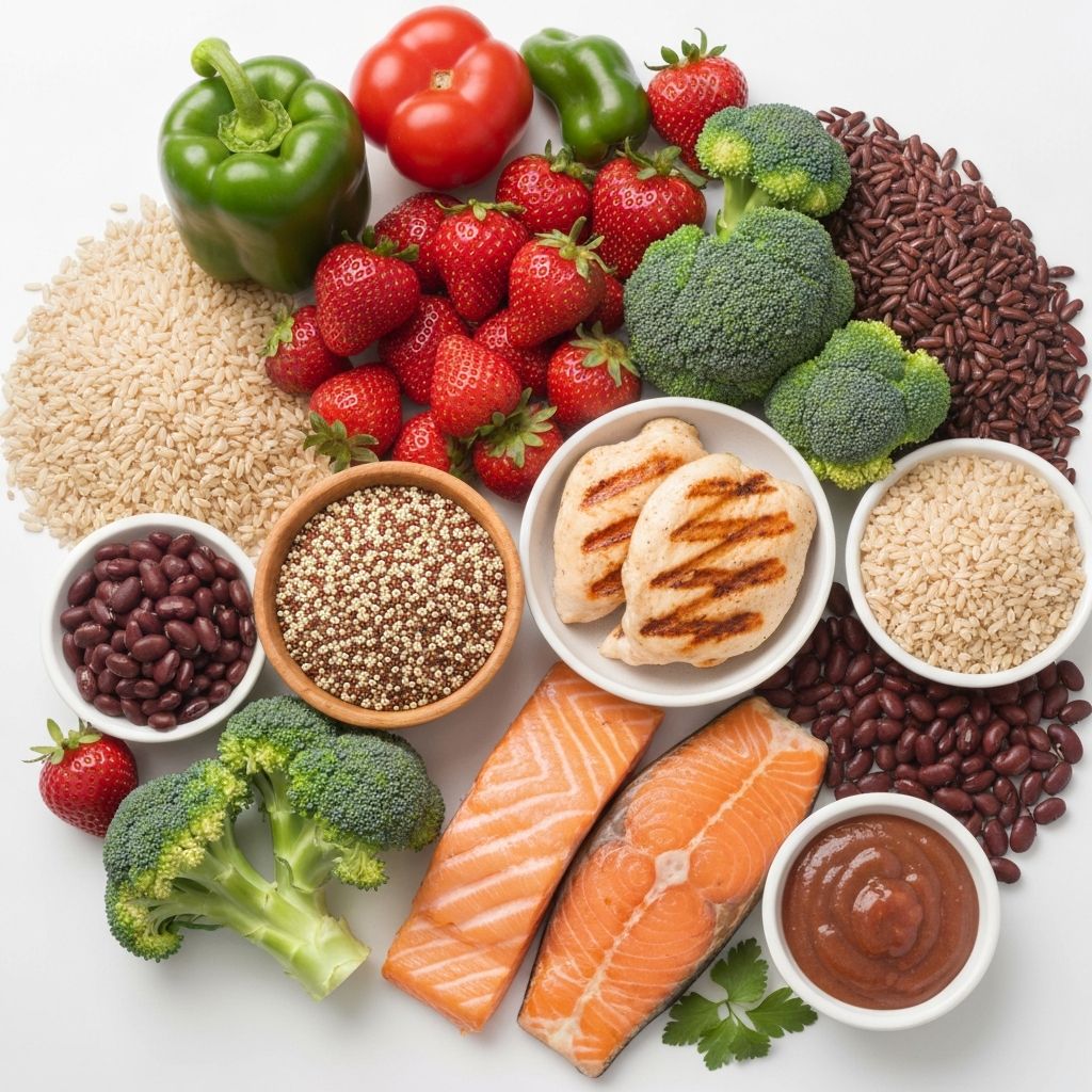 Variety of food groups